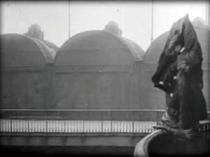 Archives online: British Pathé’s Death Jump – Eiffel Tower (1912) - image