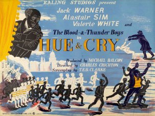 That Ealing poster: Hue and Cry - image