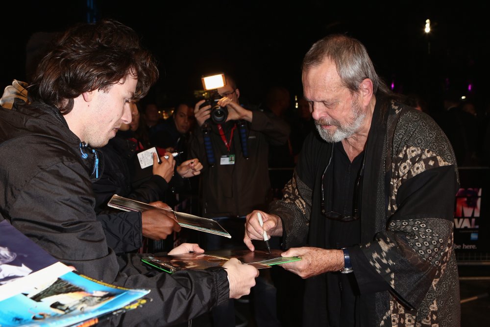 Terry Gilliam attends a screening of The Zero Theorem (2013) at the 57th BFI London Film Festival at Odeon West End.