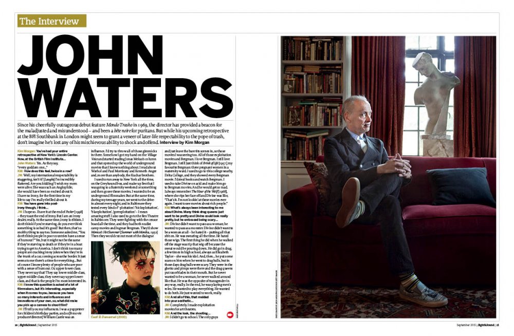 Sight &lt;span class=&quot;amp&quot;&gt;&amp;amp;&lt;/span&gt; Sound interview: John Waters