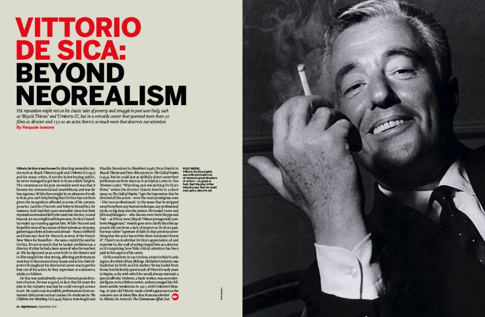 Vittorio De Sica: Beyond Neorealism