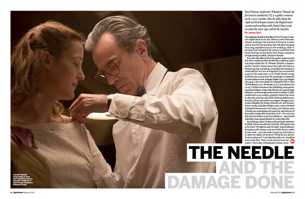 Phantom Thread: The Needle and the Damage Done