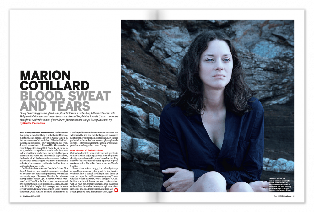 Marion Cotillard: Blood, Sweat and Tears
