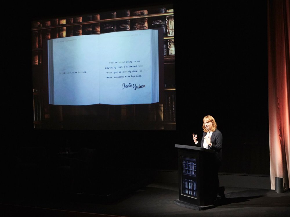 Maren Ade giving a BAFTA Screenwriters’ Lecture, 9 October 2016