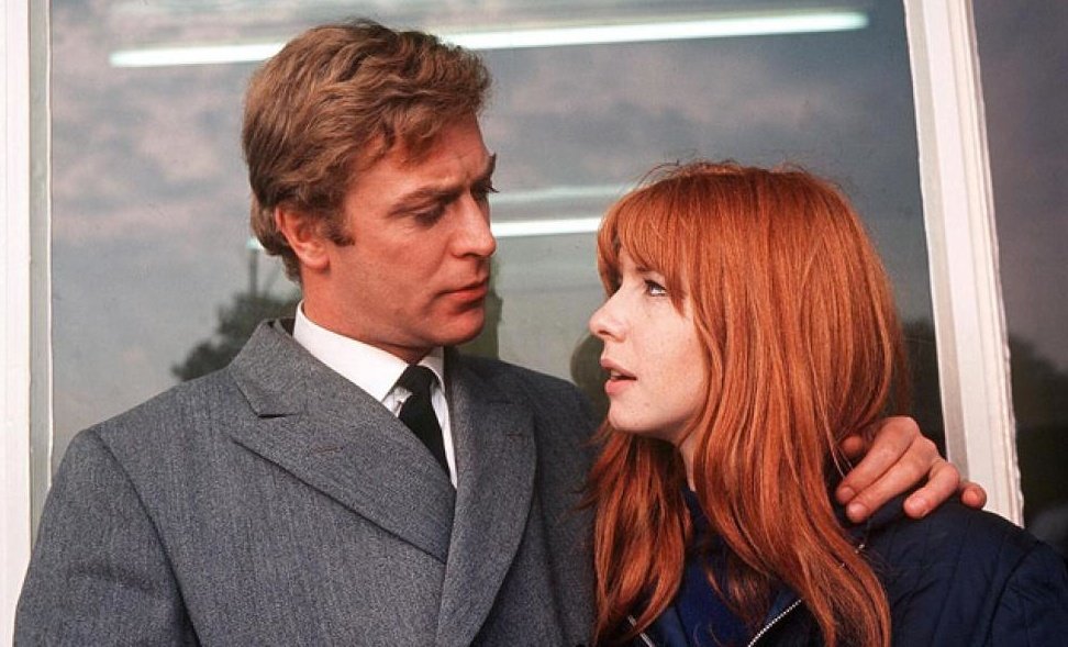 Michael Caine as Alfie and Jane Asher as Annie in Alfie (1966)