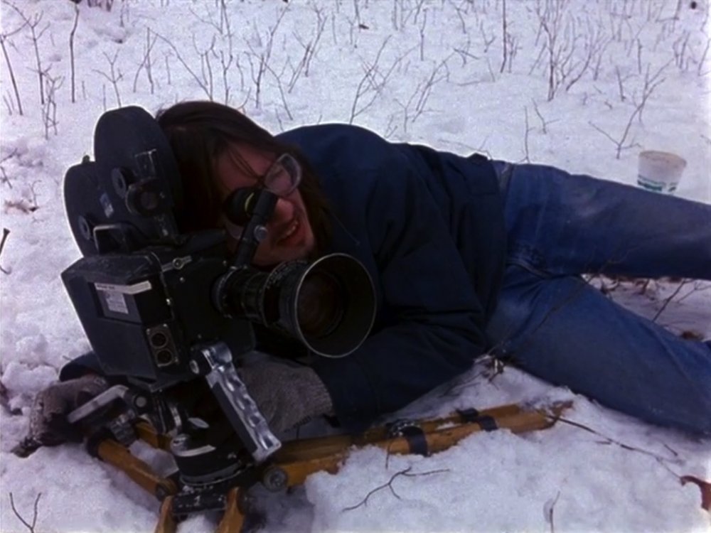 Mark Borchardt filming Coven, as seen in American Movie (1999)