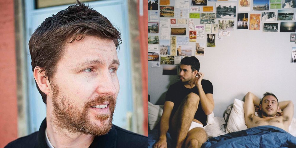 Andrew Haigh (left), director of Weekend (right)