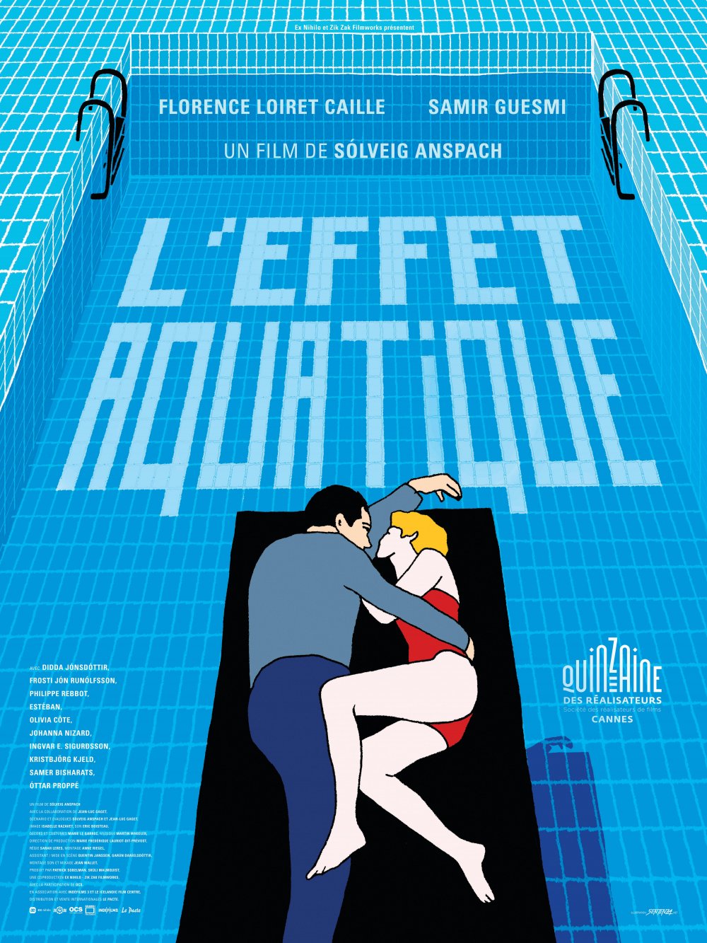 The festival poster for Solveig Anspach’s The Aquatic Effect (2016)
