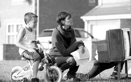 Clio Barnard on set of The Arbor (2010)