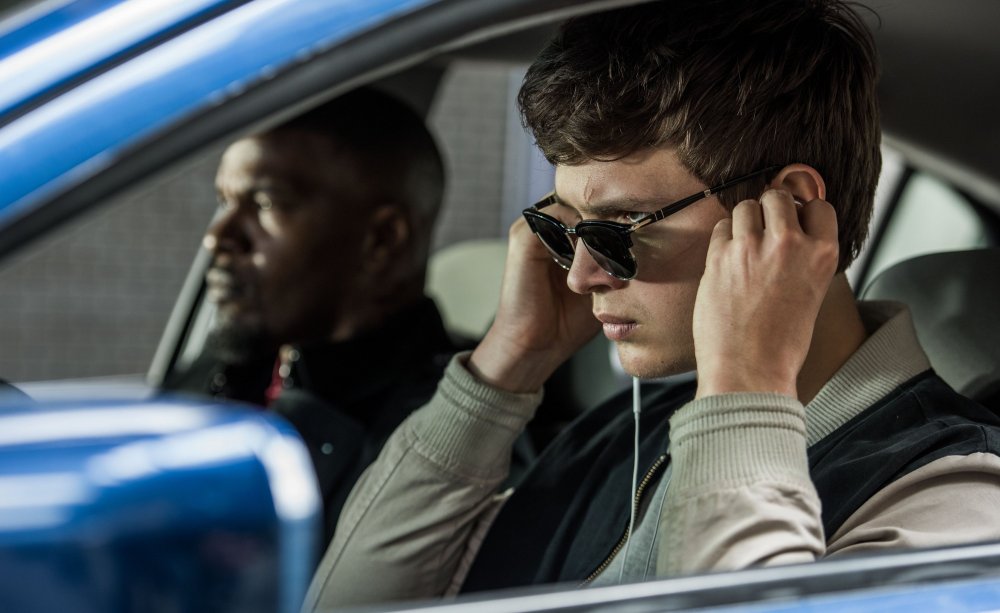 Need for speed: Ansel Elgort as Baby, a young getaway driver with tinnitis