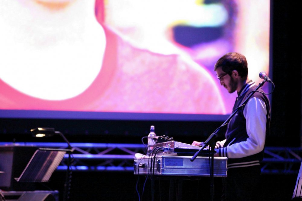 Summer Camp playing a live soundtrack to Beyond Clueless (2014) at the Sheffield Crucible