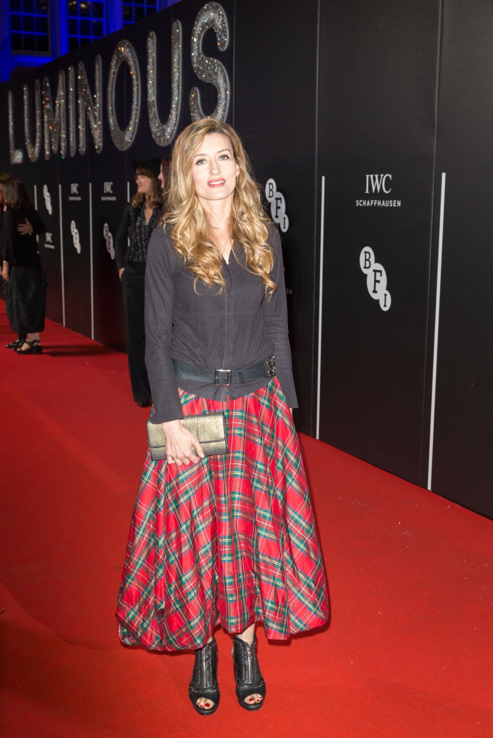 Natascha McElhone attends the BFI LUMINOUS gala 2015