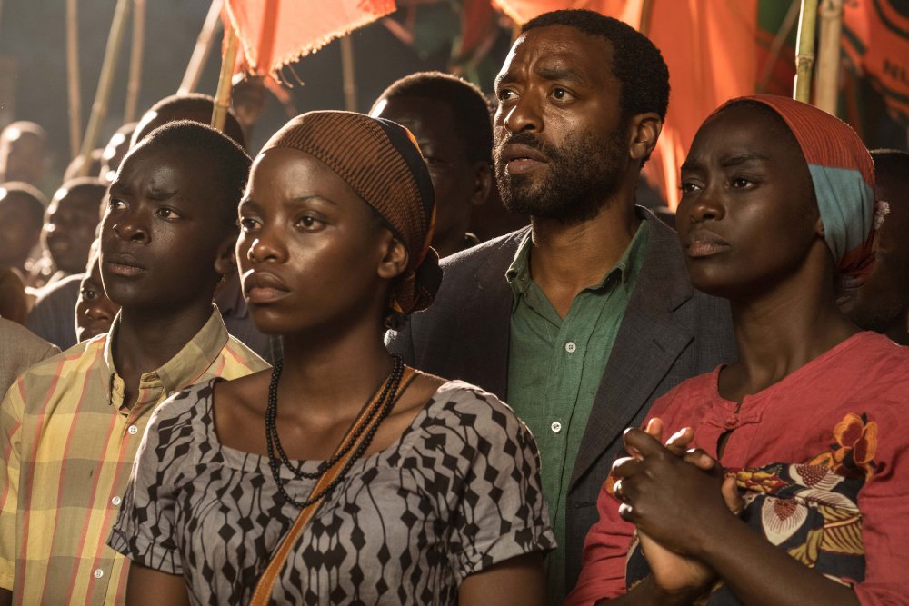 Simba, Lily Banda as Annie, Ejiofor and A&amp;iuml;ssa Ma&amp;iuml;ga as Agnes Kamkwamba