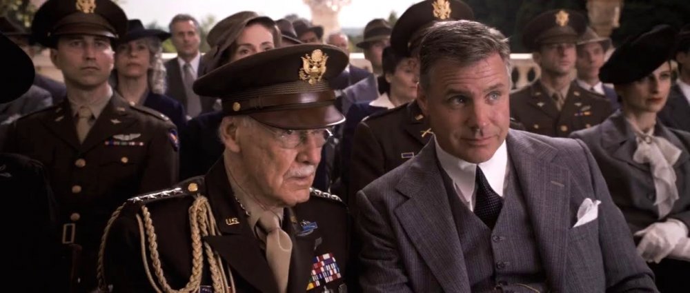 As an uncredited general in Captain America: The First Avenger (2011)