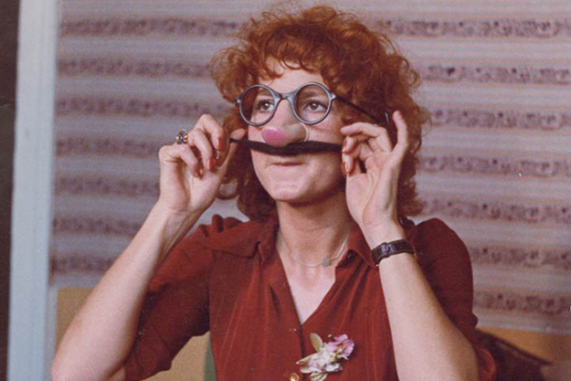 Dominique Labourier in Groucho mask in Rivette&amp;#8217;s Celine and Julie Go Boating (C&amp;eacute;line et Julie vont en bateau, 1974)