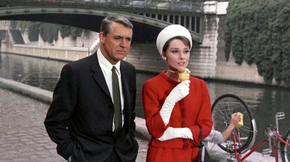 Cary Grant and Audrey Hepburn in Charade