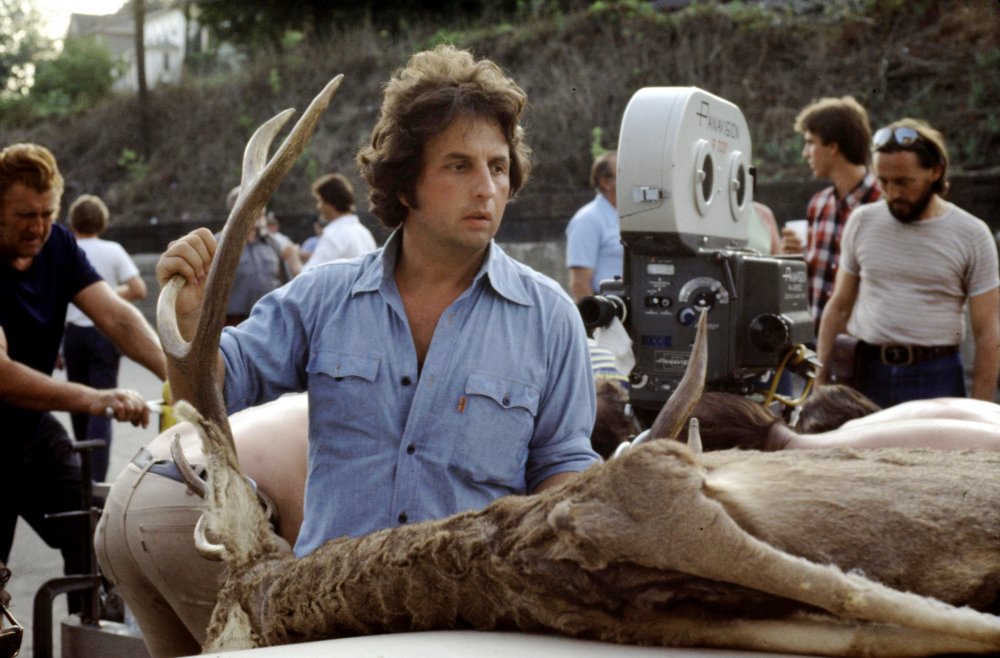 Michael Cimino filming The Deer Hunter (1978)