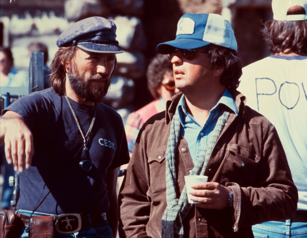 Michael Cimino filming Heaven’s Gate (1980)