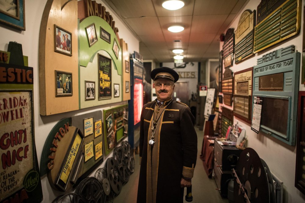An usher in vintage uniform at London&amp;rsquo;s Cinema Museum