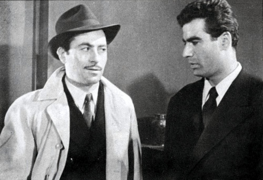 Crossroads of Events (1955): Arman (left) and Nasser Malek-Motii