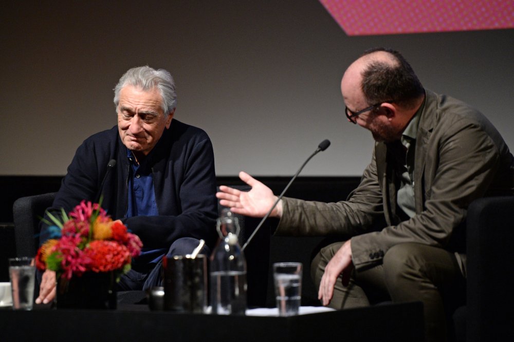 Robert De Niro with Ian Hayden Smith at De Niro’s 2019 BFI London Film Festival Screen Talk