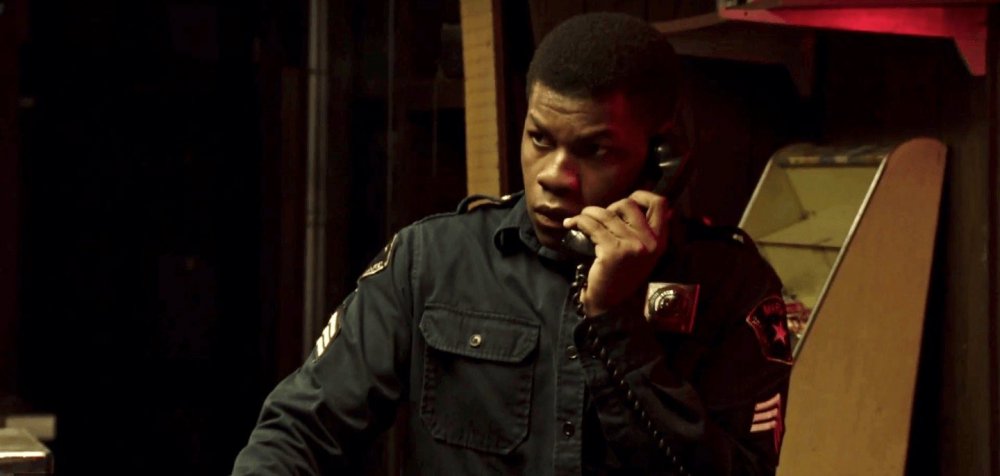 John Boyega as Algiers Motel security guard Melvin Dismukes in Katherine Bigelow&amp;#8217;s Detroit