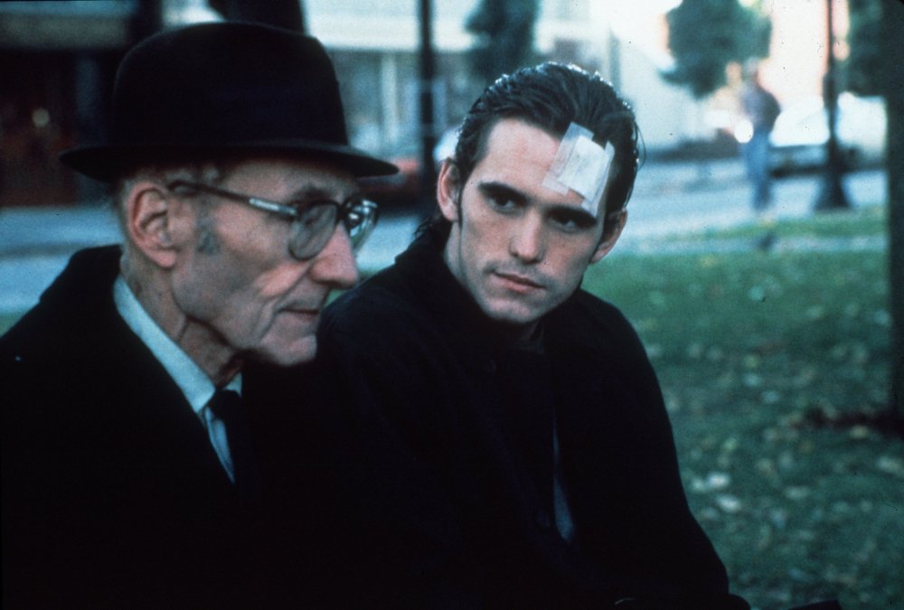 William Burroughs and Matt Dillon in Gus van Sant’s Drugstore Cowboy (1989)