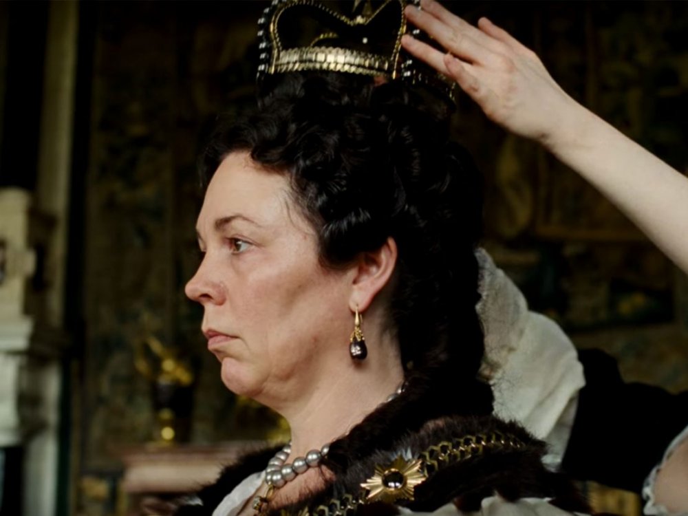 Olivia Colman as Queen Anne