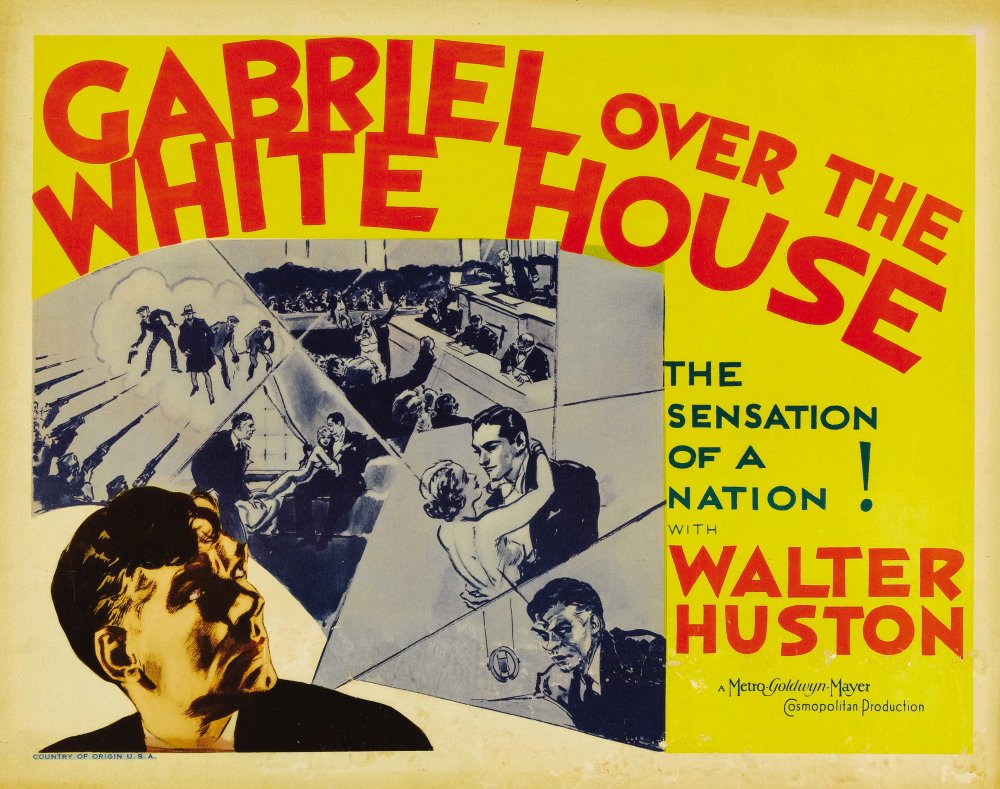 Gabriel Over the White House (1933) poster