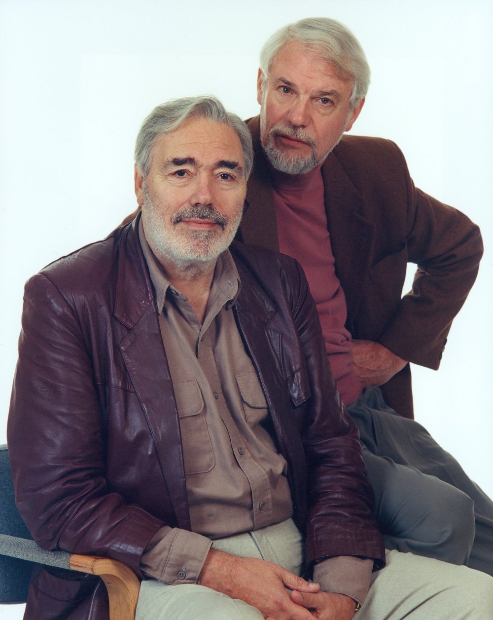 Ray Galton (left) with Alan Simpson