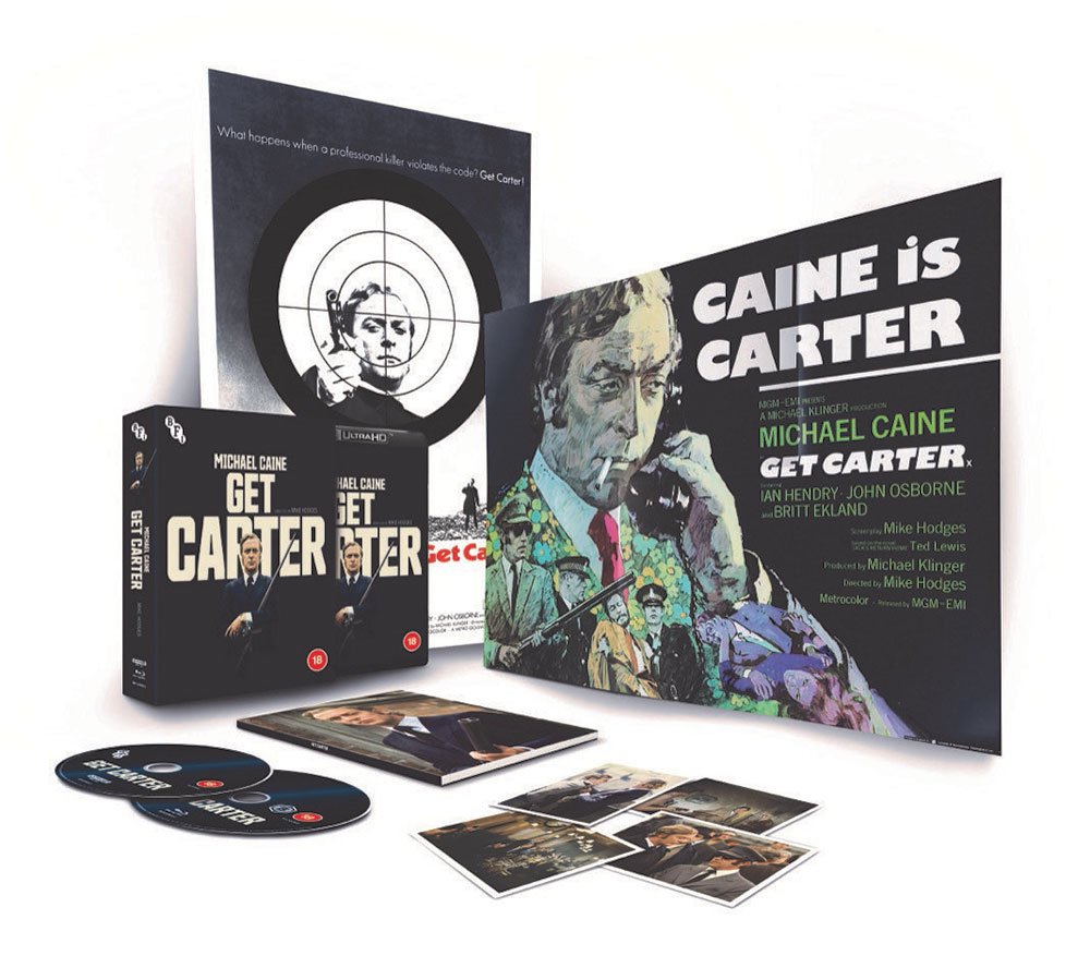 Get Carter limited 4K Ultra HD and Blu-ray editions