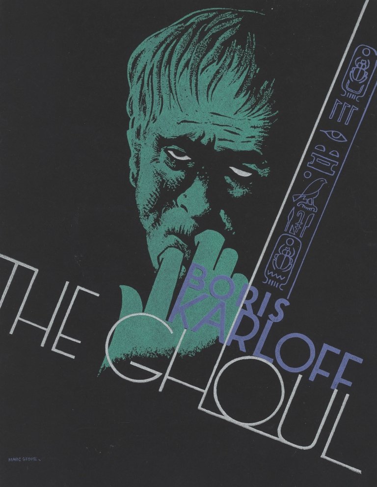 The Ghoul (1933) original press cover