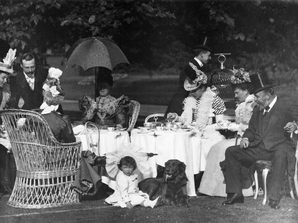 Afternoon Tea at Clarence House (1897), in The Great Victorian Moving Picture Show (2018)