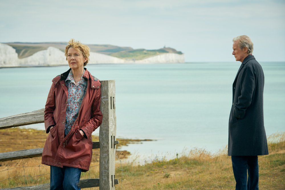 Annette Bening as Grace and Bill Nighy as Edward in Hope Gap