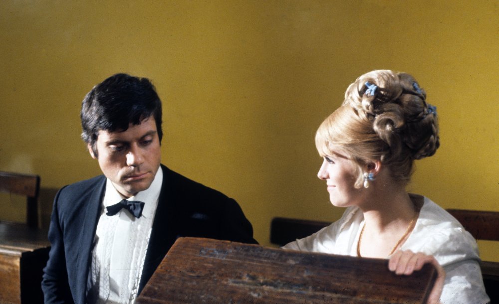 Oliver Reed and Carol White in I&#039;ll Never Forget What&#039;s &#039;is Name (1967)