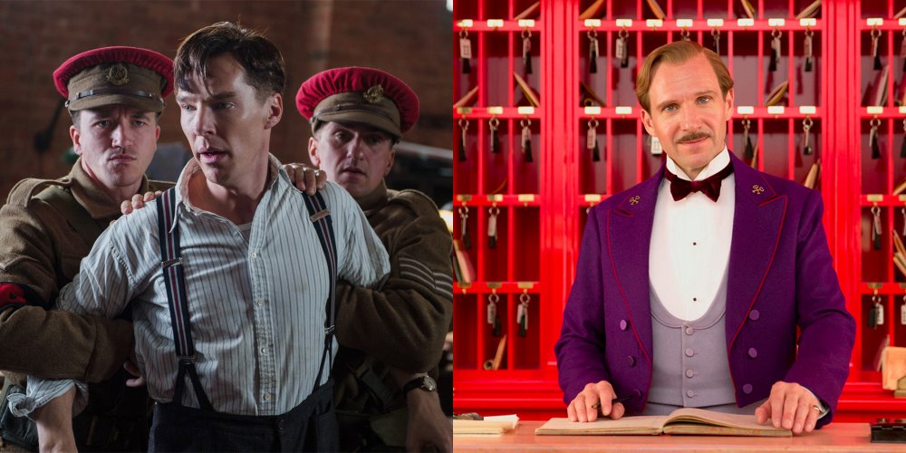 The Imitation Game (2014) and The Grand Budapest Hotel (2013)