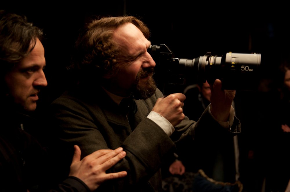 Ralph Fiennes filming The Invisible Woman (2013)