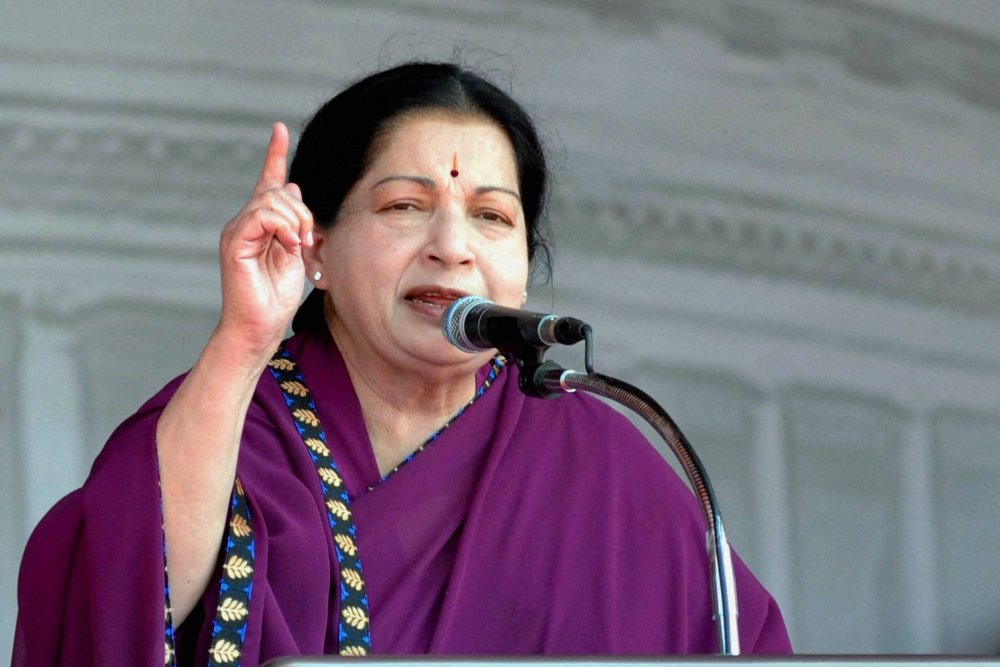 Jayalalithaa the politician