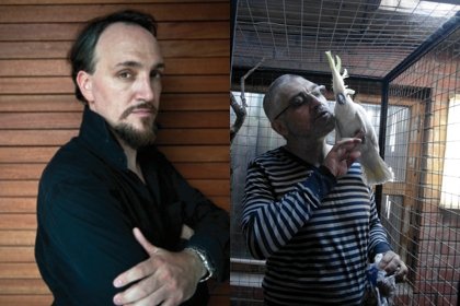 Director Tuschi (left); Khodorkovsky ally Alexander Osovtsov (right)