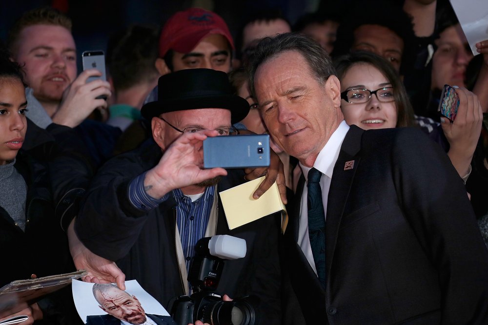 Bryan Cranston and fans