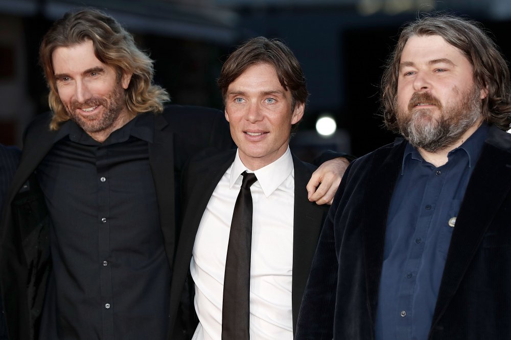 Sharlto Copley, Cillian Murphy and Ben Wheatley attend the Free Fire Closing Night Gala screening during the 60th BFI London Film Festival