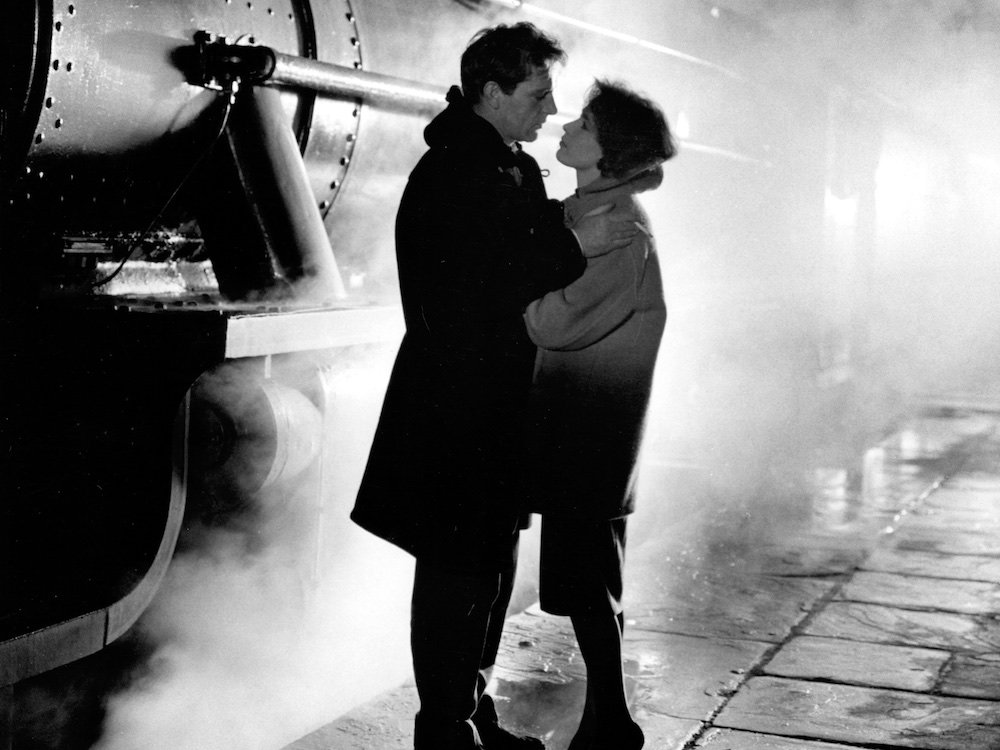 Richard Burton as Jimmy Porter and Claire Bloom as Helena Charles in Look Back in Anger