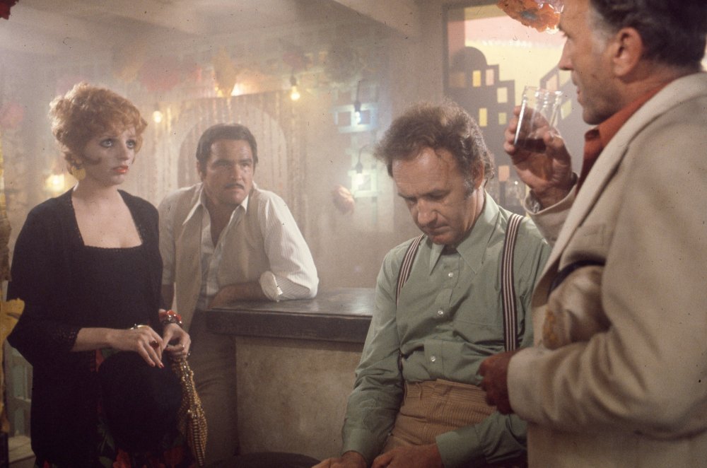 Liza Minnelli, Rurt Reynolds and Gene Hackman in Lucky Lady (1975)