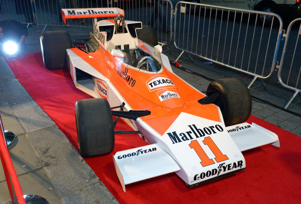 The Formula 1 car used in Ron Howard&#039;s Rush (2013)