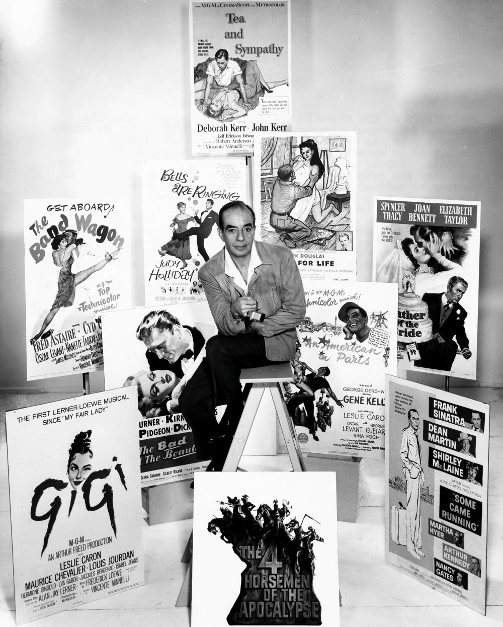 Designing man: Vincente Minnelli sets out his stall