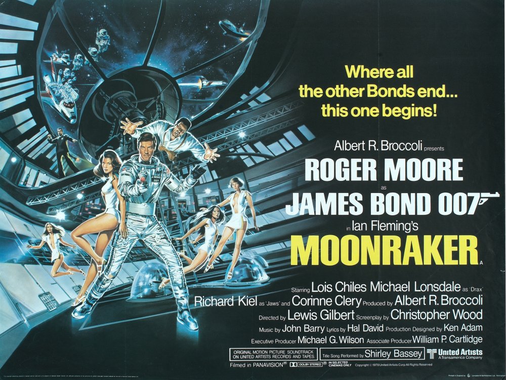 Moonraker (1979) poster