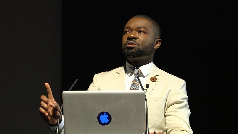 David Oyelowo delivering the keynote address at the London Film Festival’s Black Star symposium, 6 October 2016