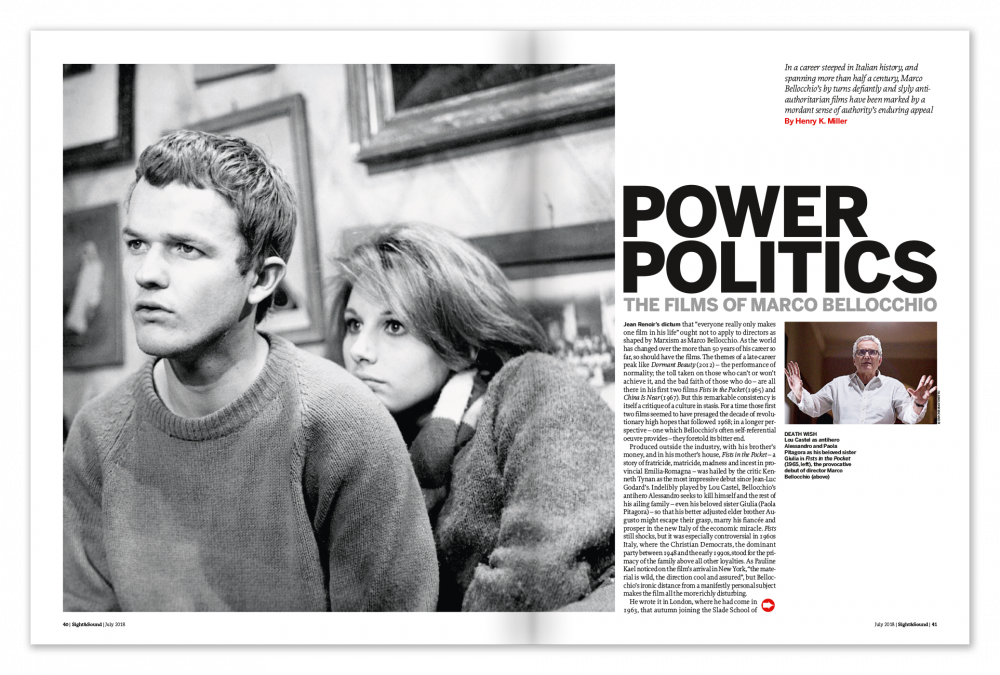 Power Politics: The Films of Marco Bellochio