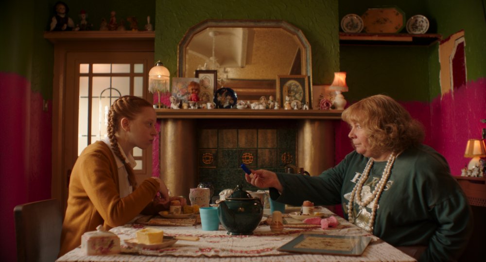 Lily Newmark with Joanna Scanlan as Lyn