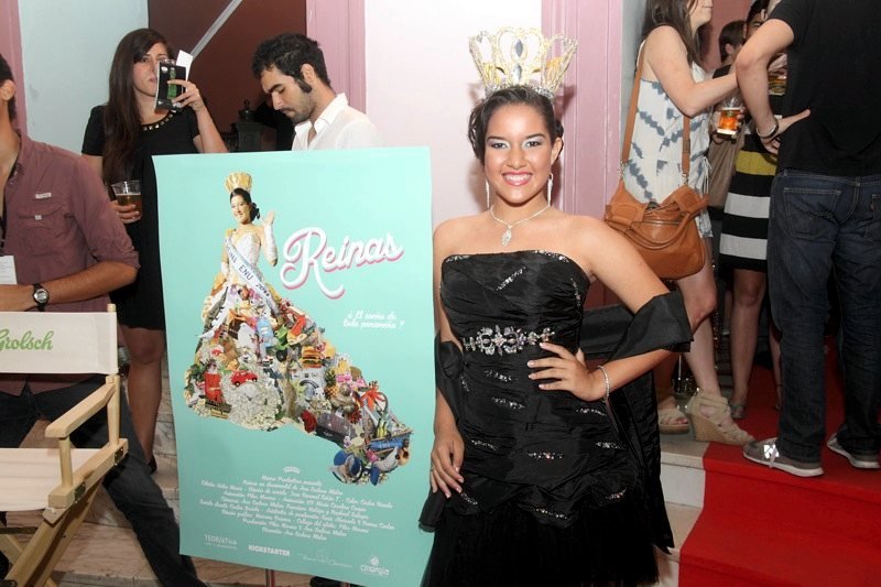 At the premiere of Reinas (Queens)